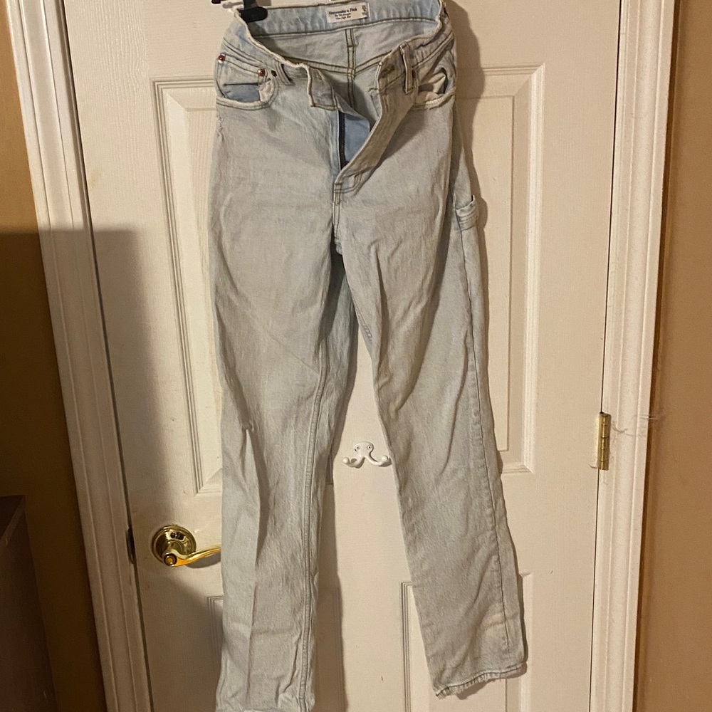 Abercrombie & Fitch 90’s straight ultra high